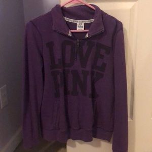 Purple PINK 3/4 zip